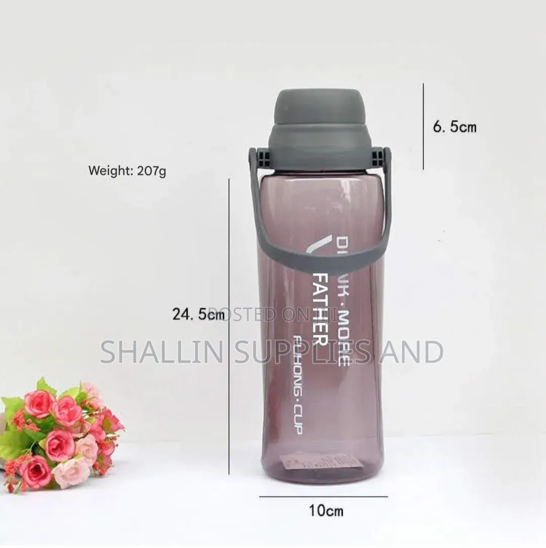 2l Large Capacity Water Bottle - Perfect for Students Gym