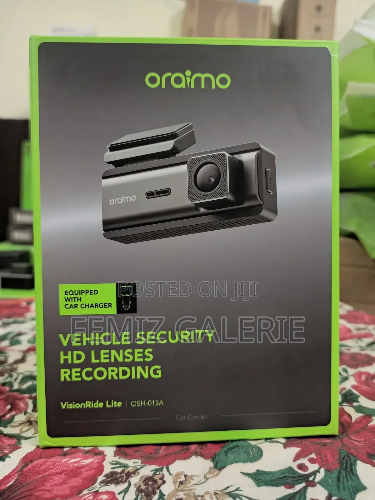 Oraimo Visionride Lite Hd Recording Safe Guard Car Corder
