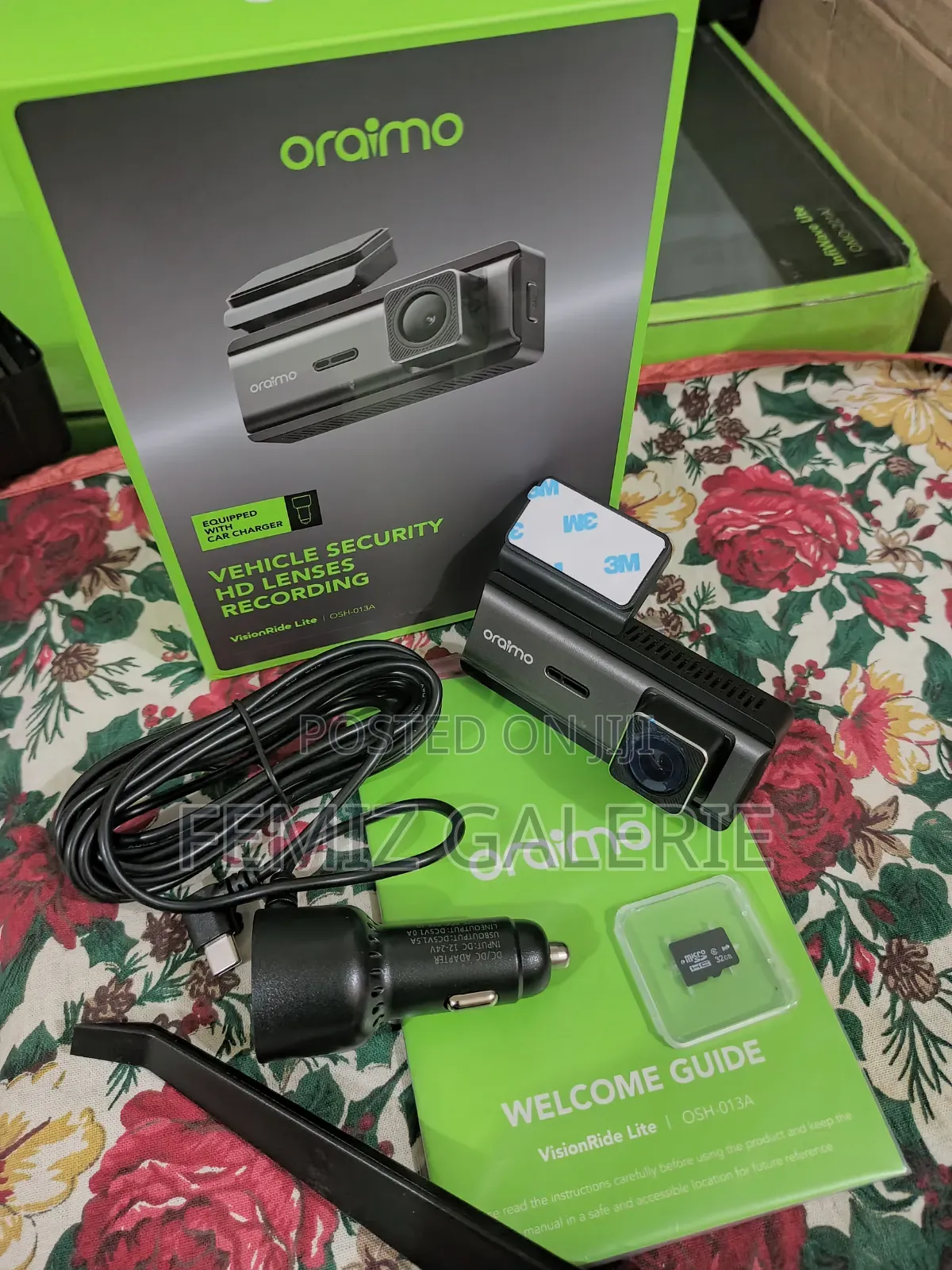 Oraimo Visionride Lite Hd Recording Safe Guard Car Corder
