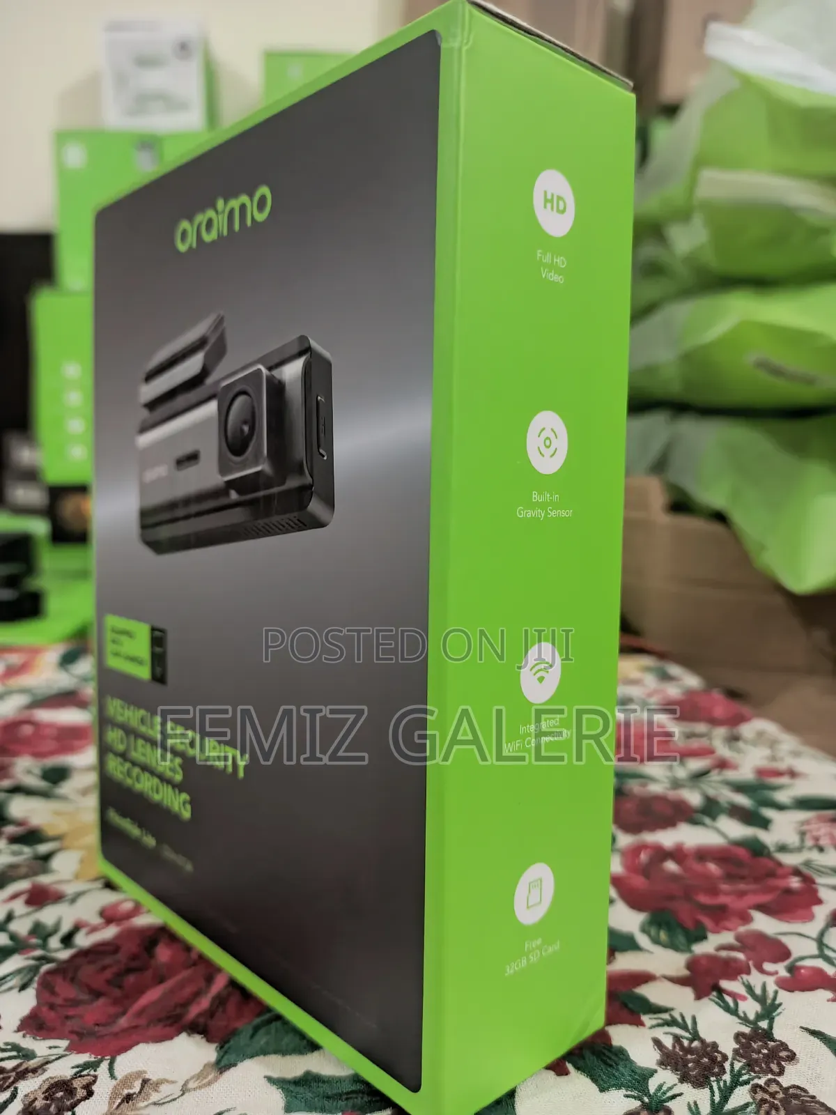Oraimo Visionride Lite Hd Recording Safe Guard Car Corder