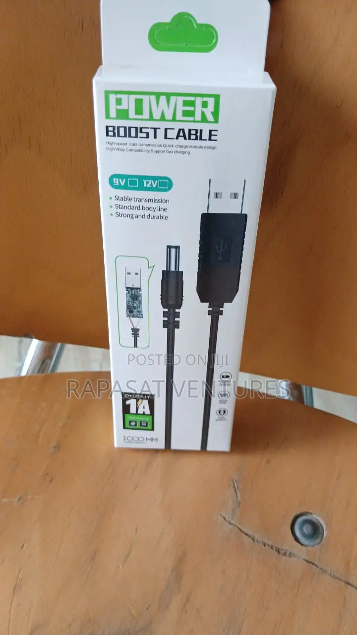 Usb Power Boost Cable 9v / 12v