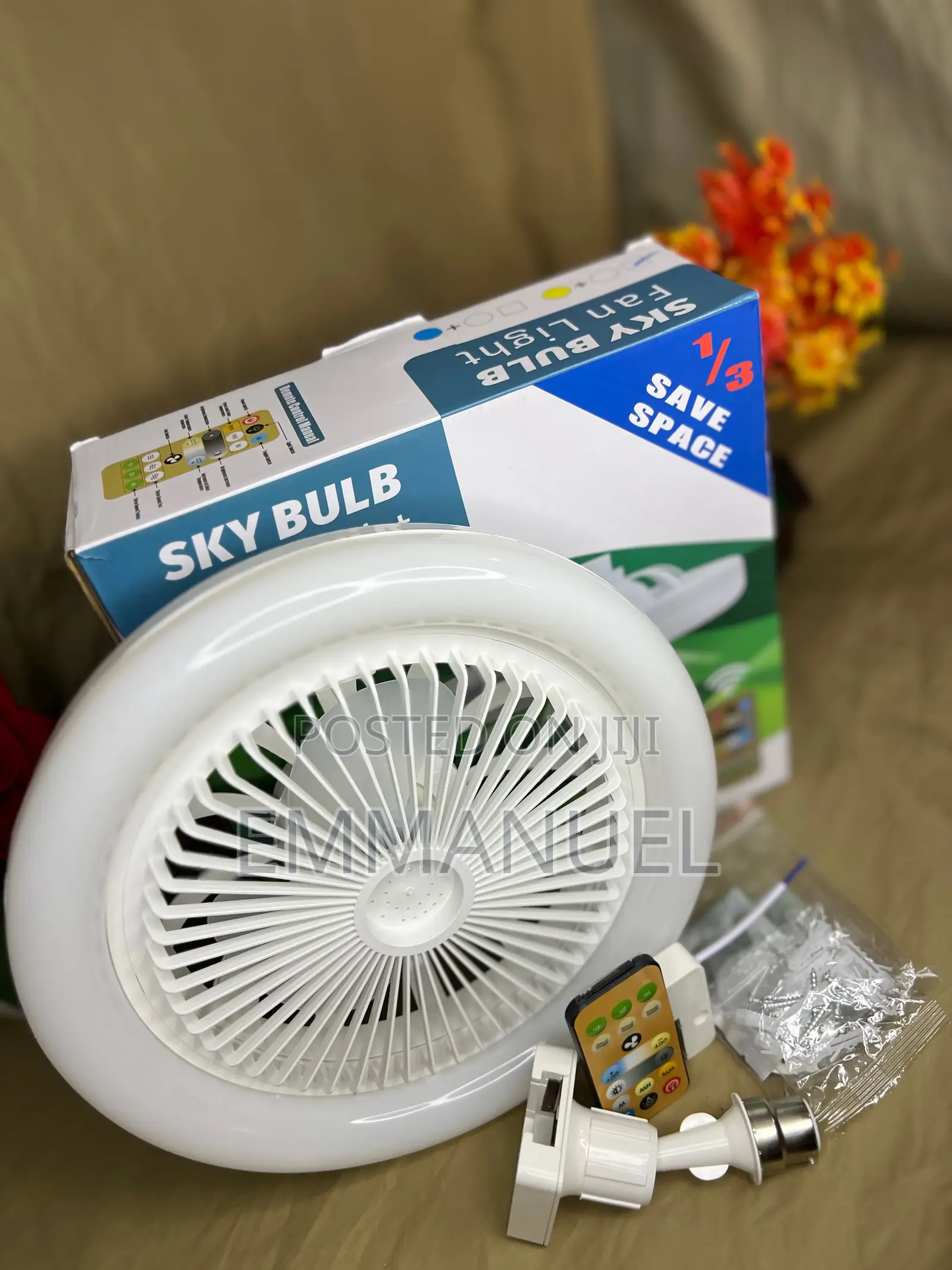 Modern Ceiling Fans With Remote Controls 2 in 1 Design’Tt071311