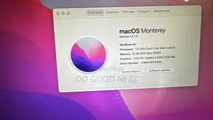 Laptop Apple MacBook Air 8GB Intel Core i5 SSD 256GB