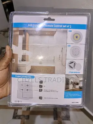 Led Light With Remote Control - 3set