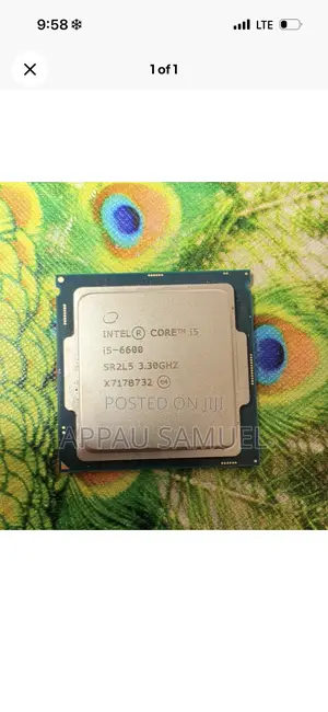 Asus Ex-b250-v7 Motherboard + Intel Core I5-6600