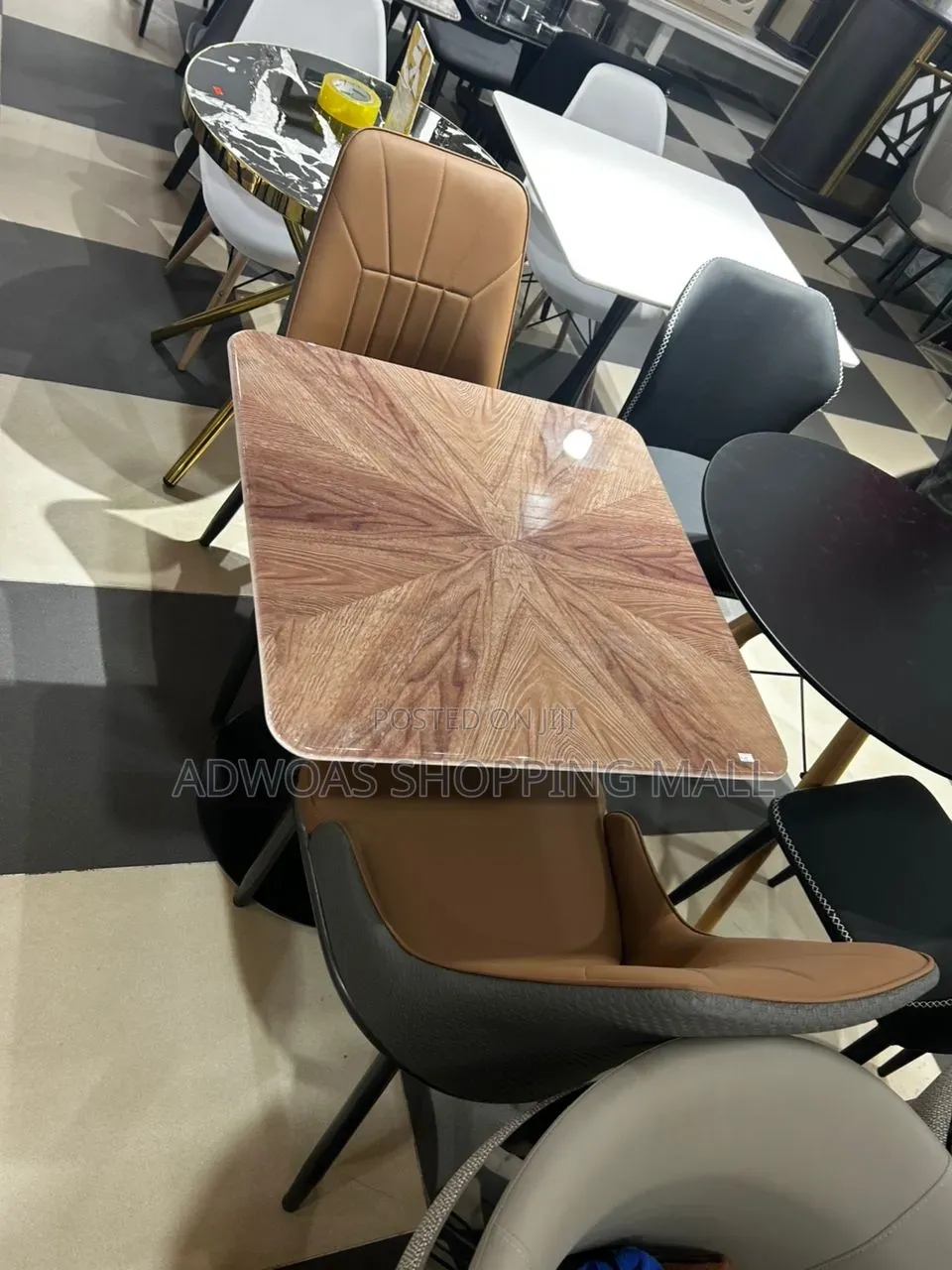2 in 1 Mable Dinning Set