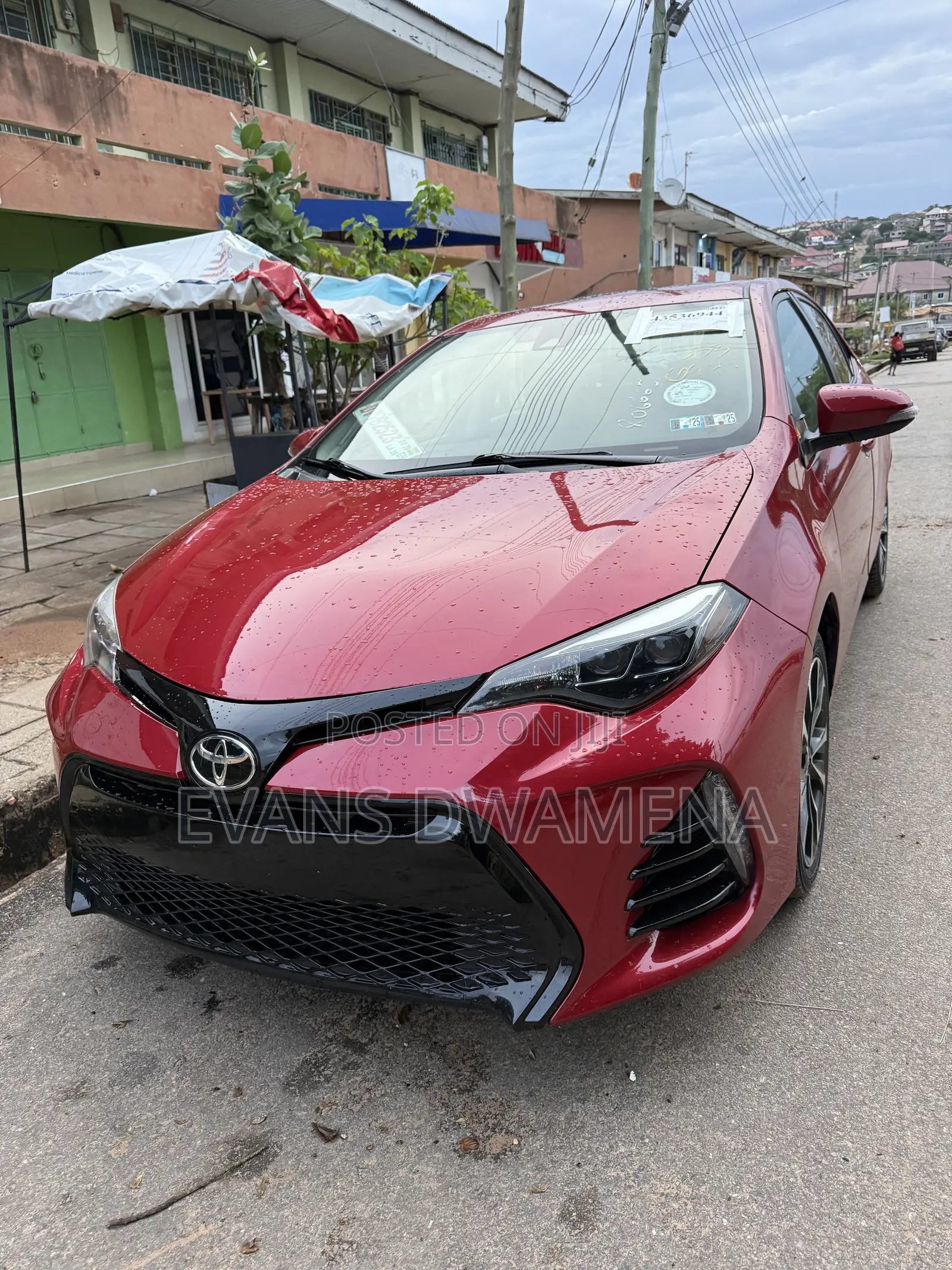 Toyota Corolla XSE 4dr Sedan (1.8L 4cyl CVT) 2017 Red