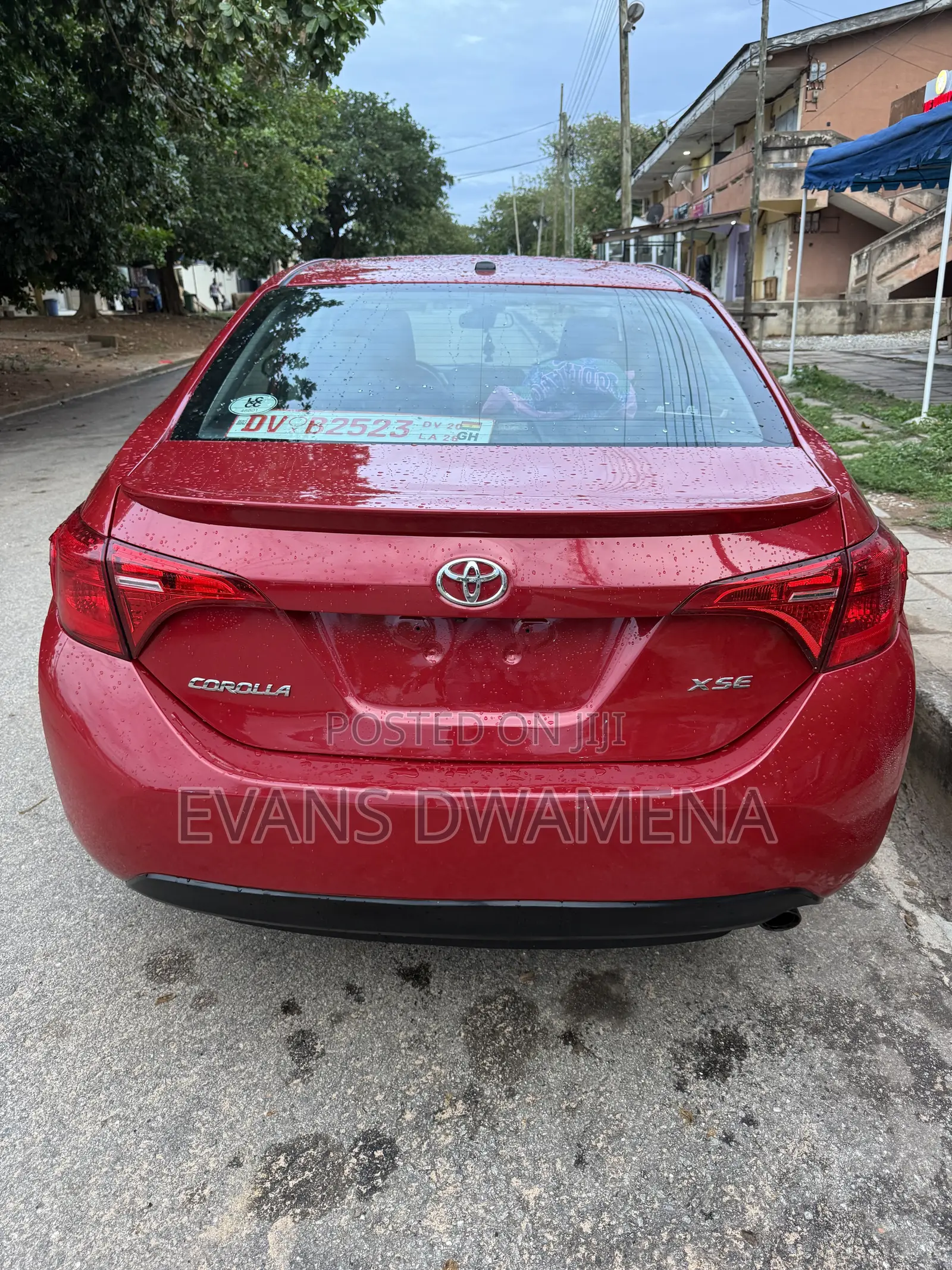 Toyota Corolla XSE 4dr Sedan (1.8L 4cyl CVT) 2017 Red