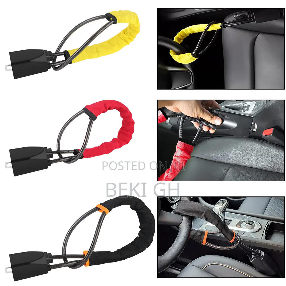 Universal Steering Wheel Lock – Instant Anti-Theft Protection