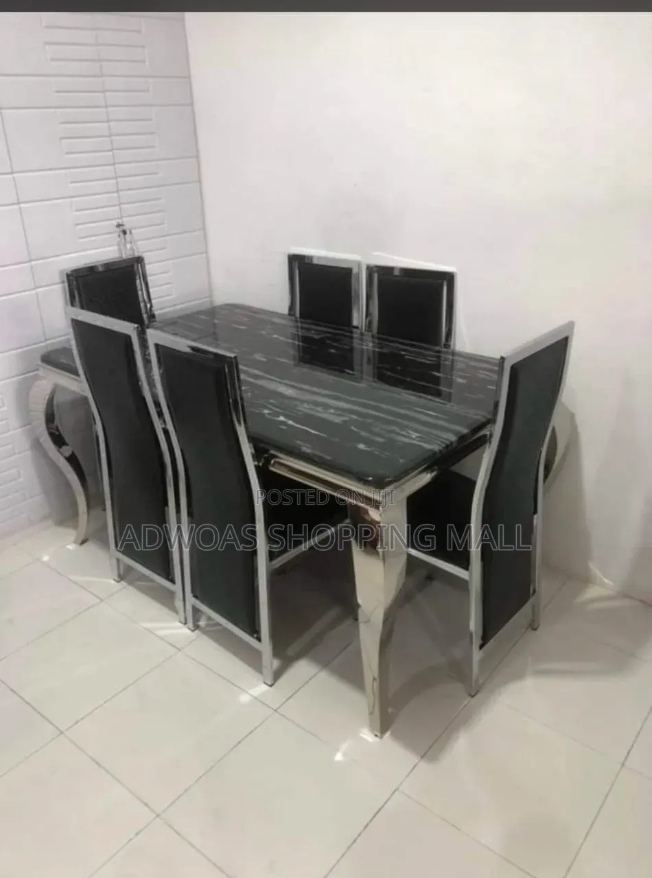 Executive Marble Dining Set(6 Seater)