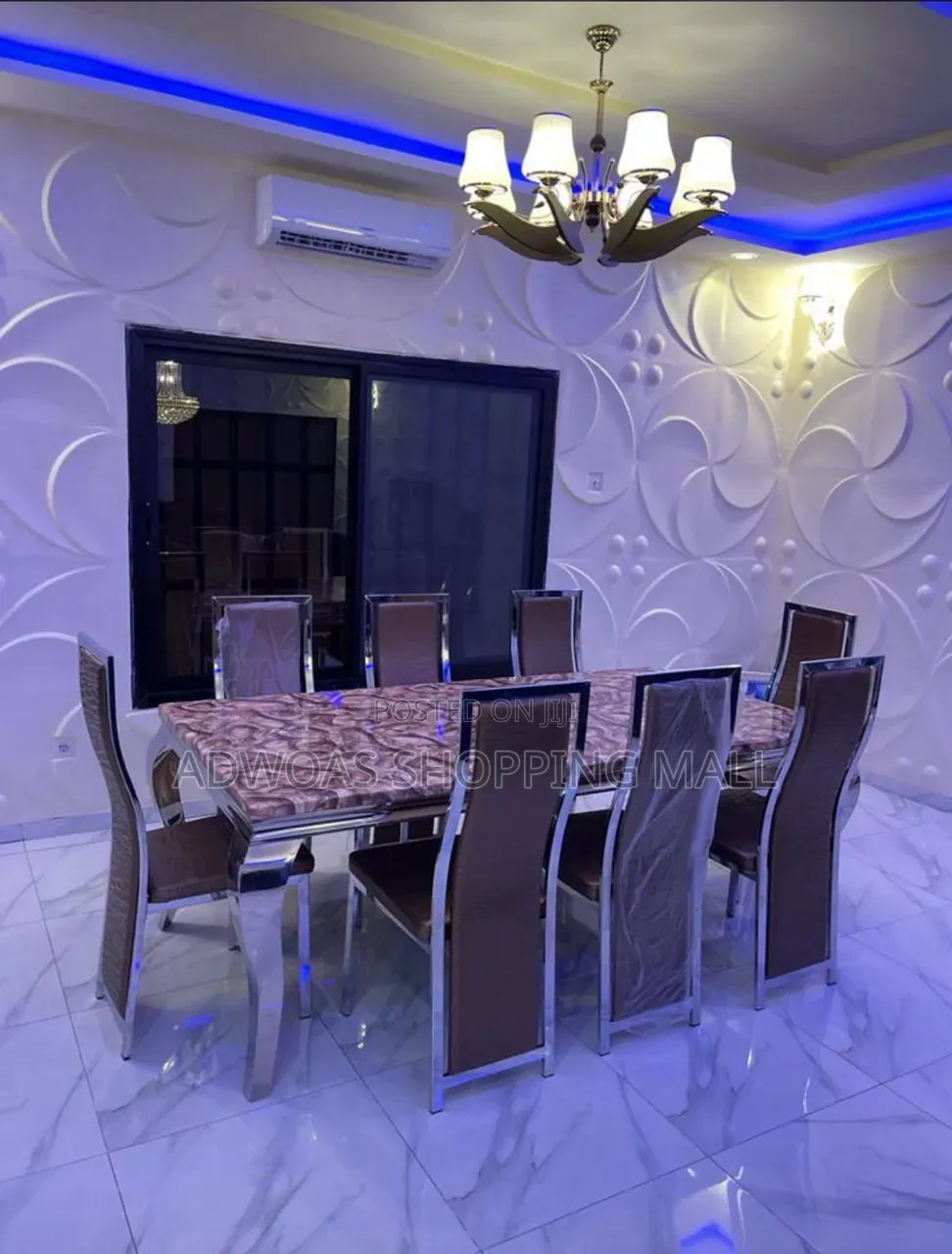 Executive Marble Dining Set(8 Seater)