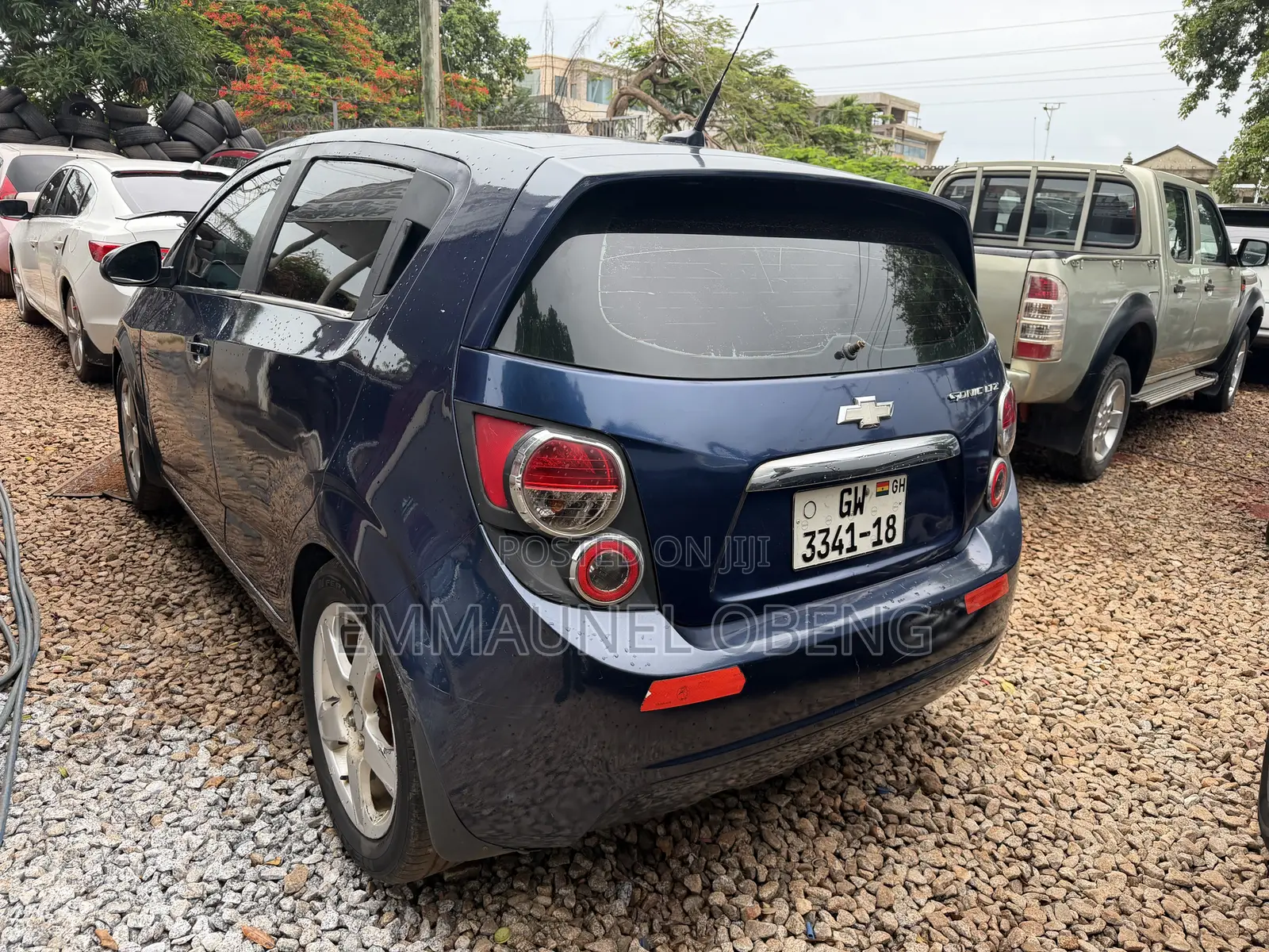 Chevrolet Sonic 2014 Blue