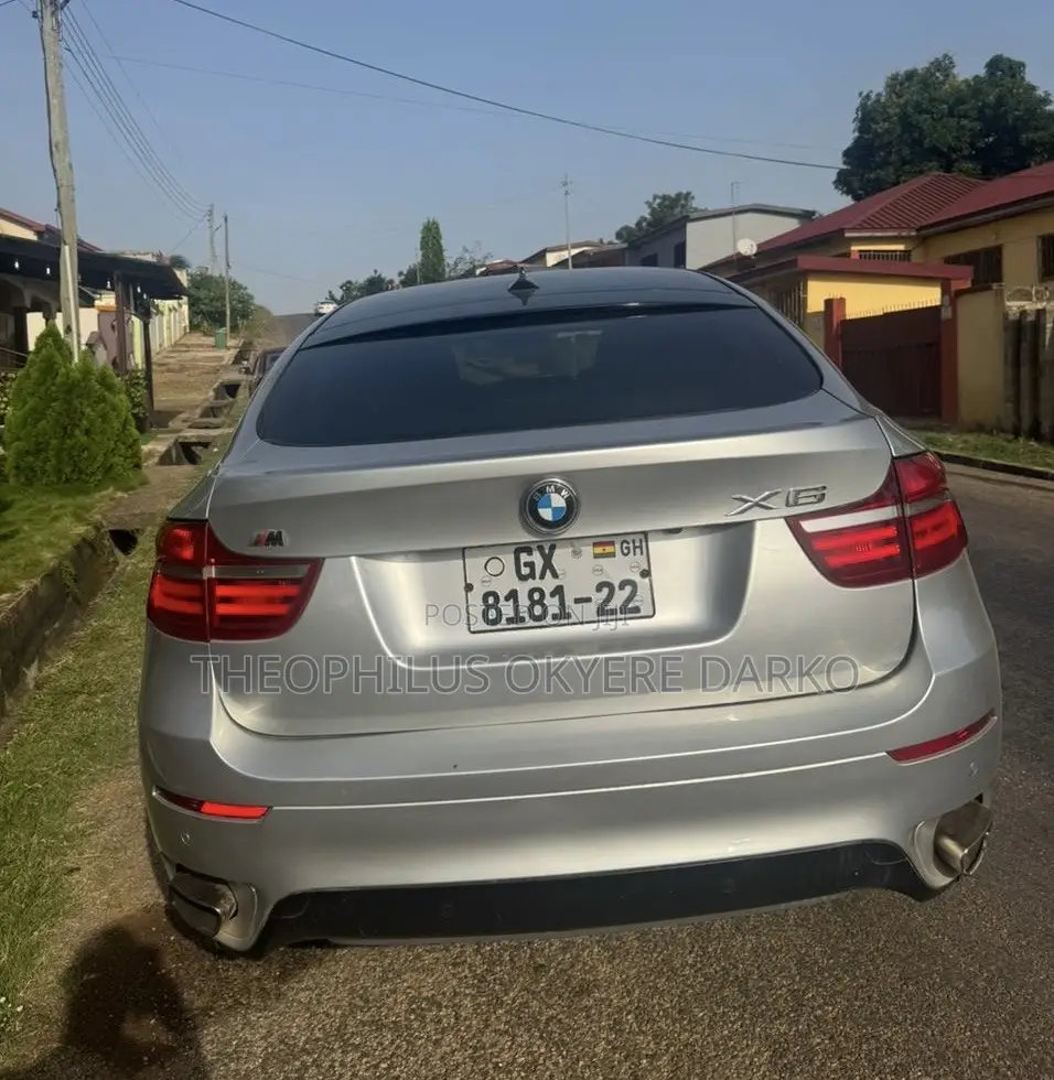 BMW X6 xDrive50i 4x4 Coupe (4.4L 8cyl 8A) 2013 Silver