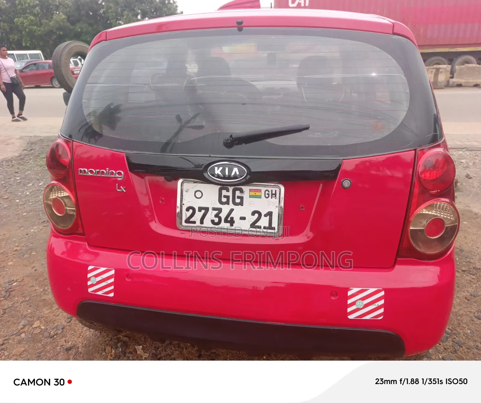 Kia Morning 2010 Red