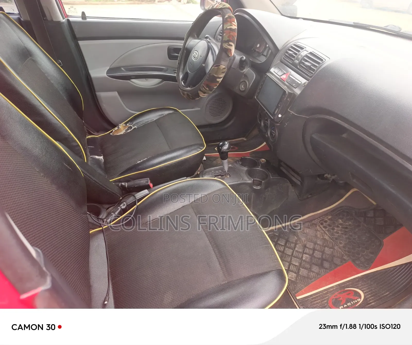 Kia Morning 2010 Red