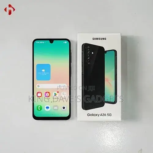 New Samsung Galaxy A26 128 GB Black