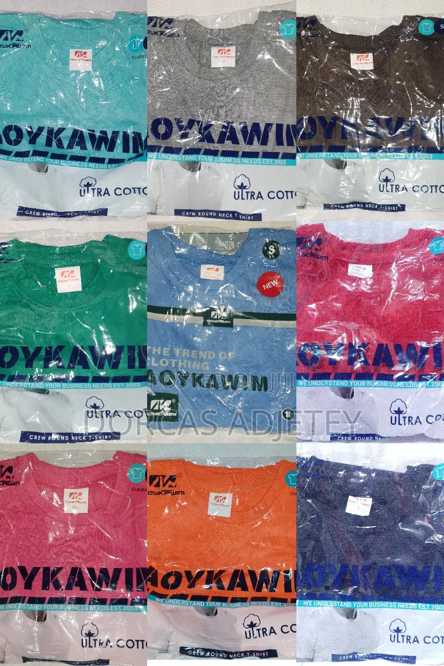 Cotton Plain Tshirts and Lacoste