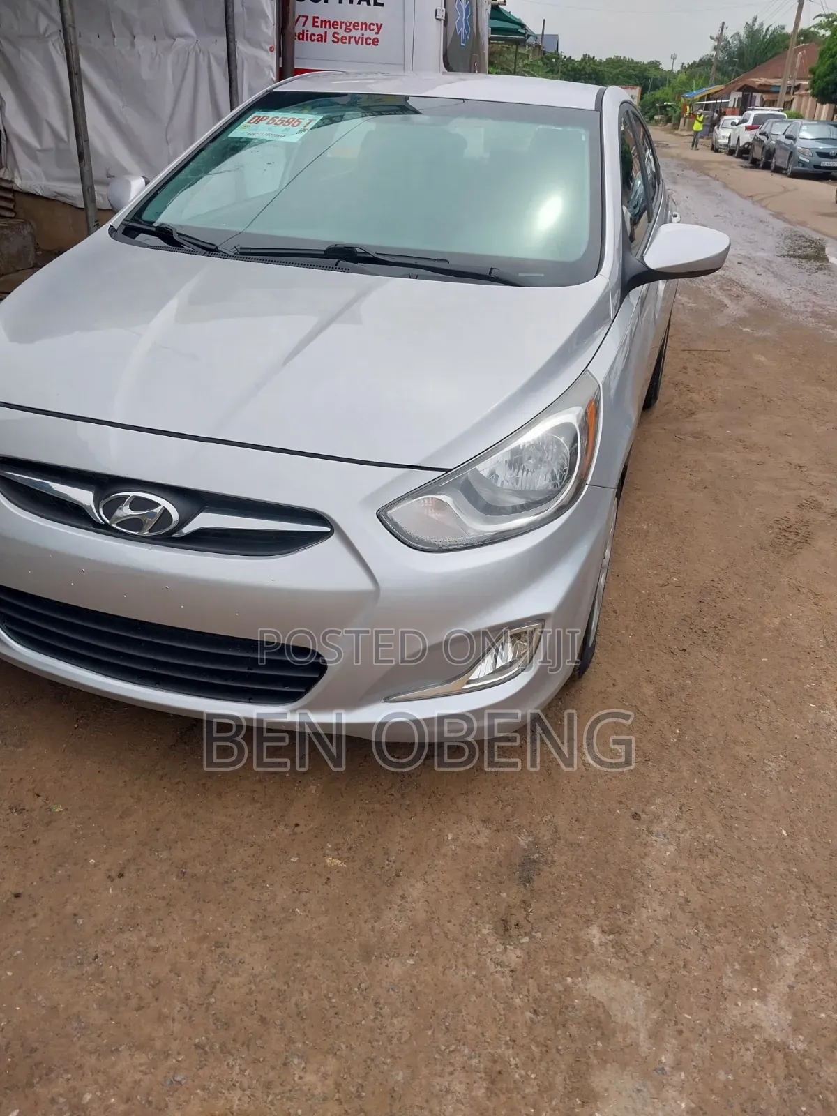 Hyundai Accent GLS 4dr Sedan (1.6L 4cyl 6A) 2014 Silver