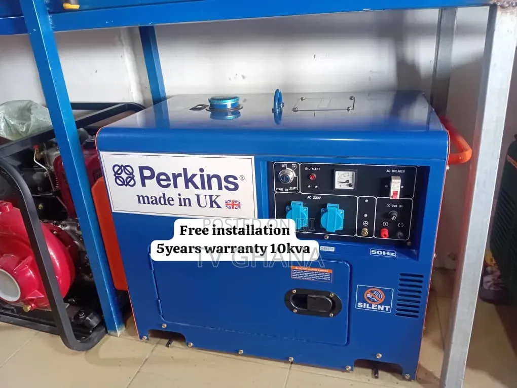 Perkins Silent Powerhouse 10kva Strong Backup Day and Night10kva