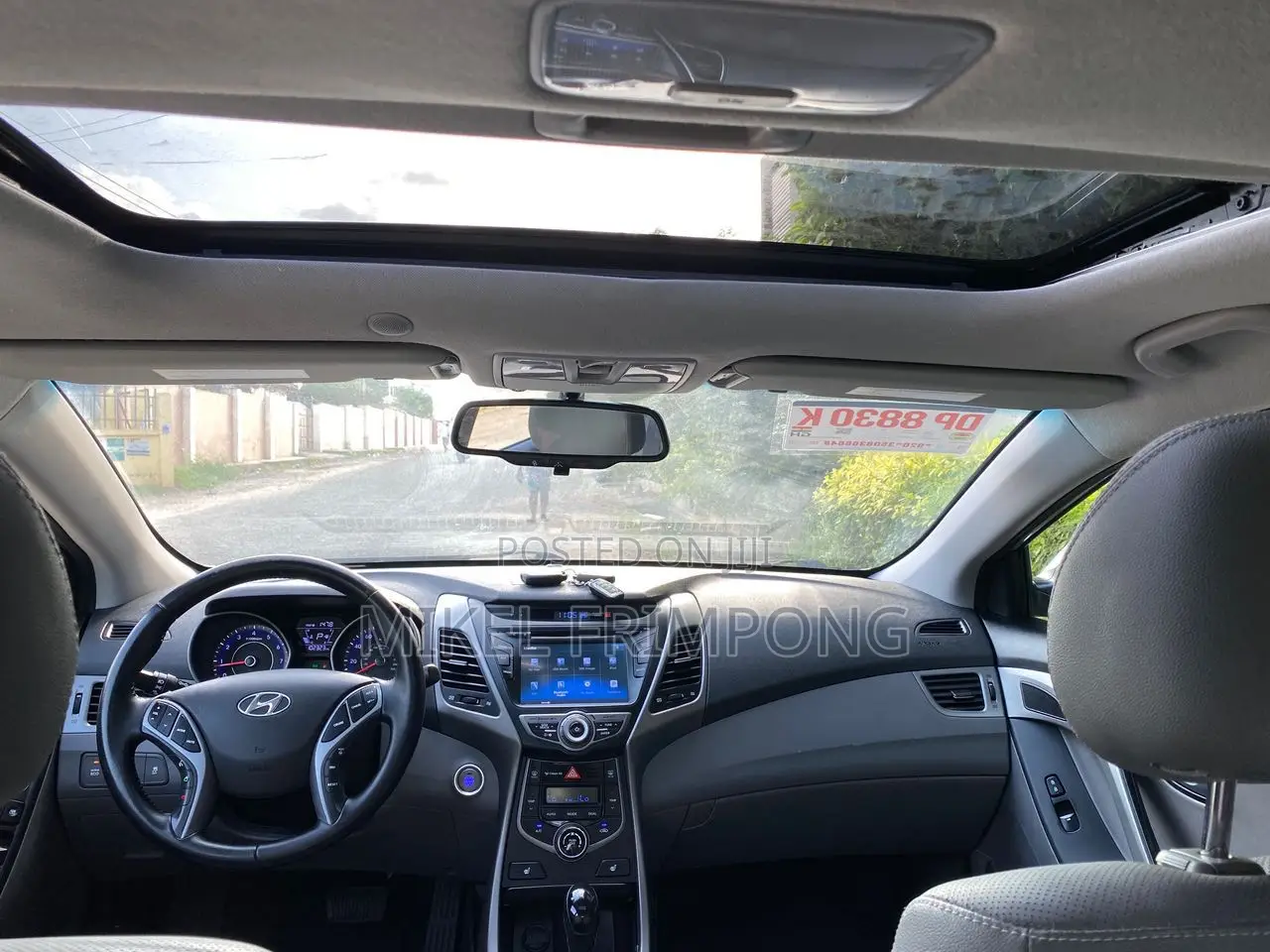 Hyundai Elantra Limited 4dr Sedan (1.8L 4cyl 6A) 2015 Silver