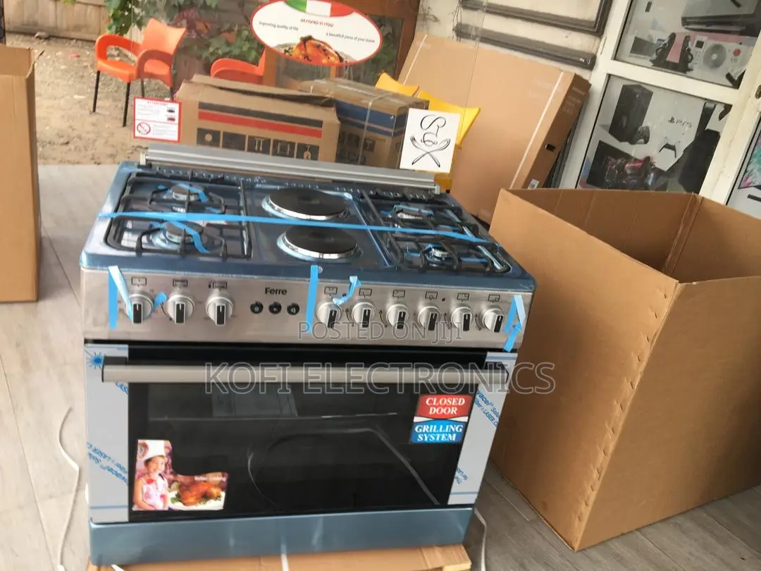Ferre 60x90 Family Size Gas Cooker With Oven
