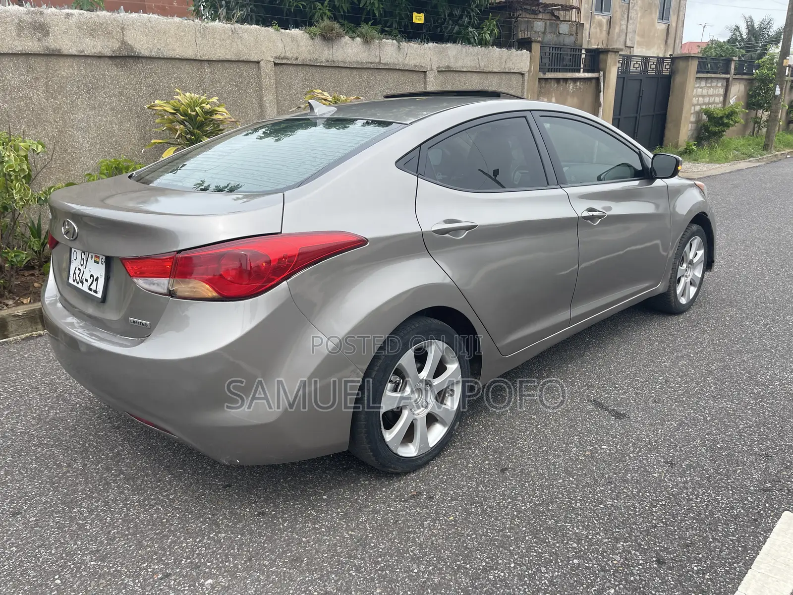 Hyundai Elantra 2013 Gray