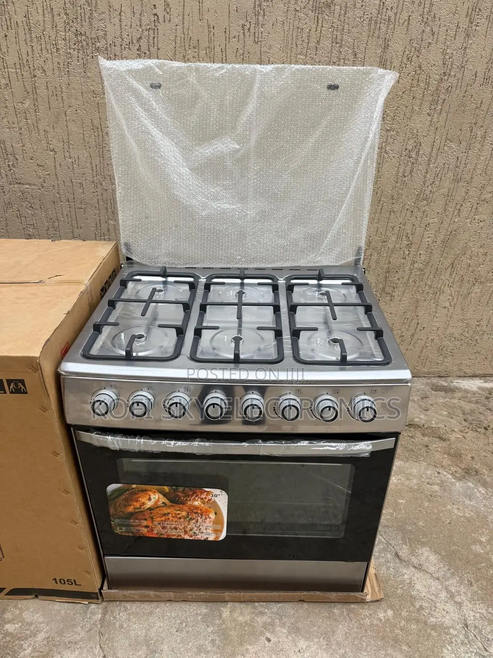 Rainbow 6burner Gas Cooker Oven and Grill