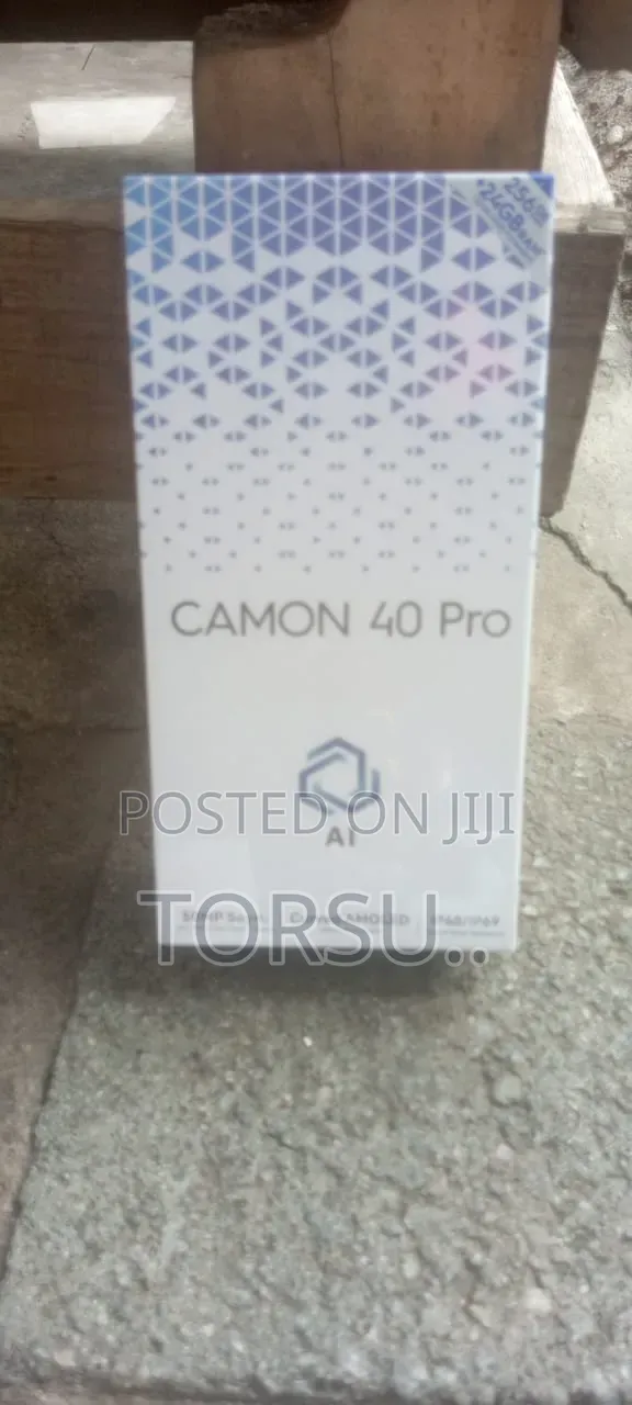 New Tecno Camon 40 Pro 5G 256 GB Blue