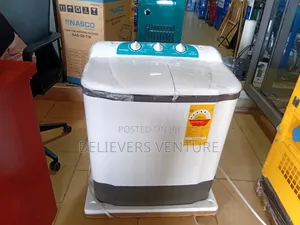 Nasco 5kg Twin Tub Washing Machine – Fast Efficient