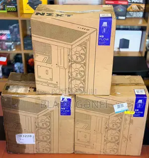 NZXT H9 Flow Dual Chamber White Gaming Case