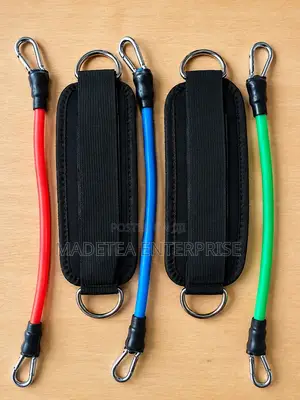 Ankle Straps With 3 Free Resistance Tubes