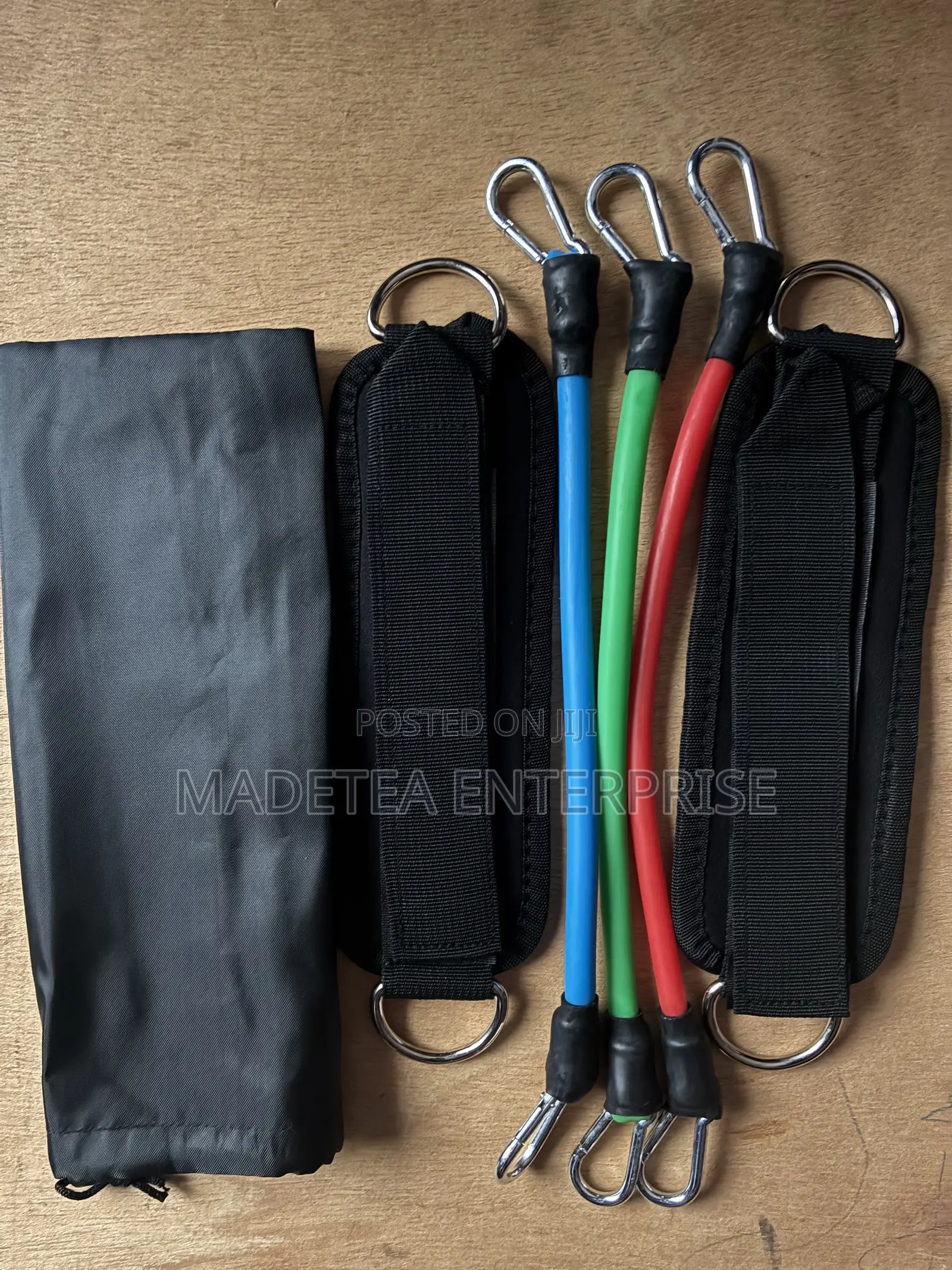Ankle Straps With 3 Free Resistance Tubes