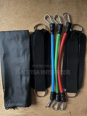 Ankle Straps With 3 Free Resistance Tubes