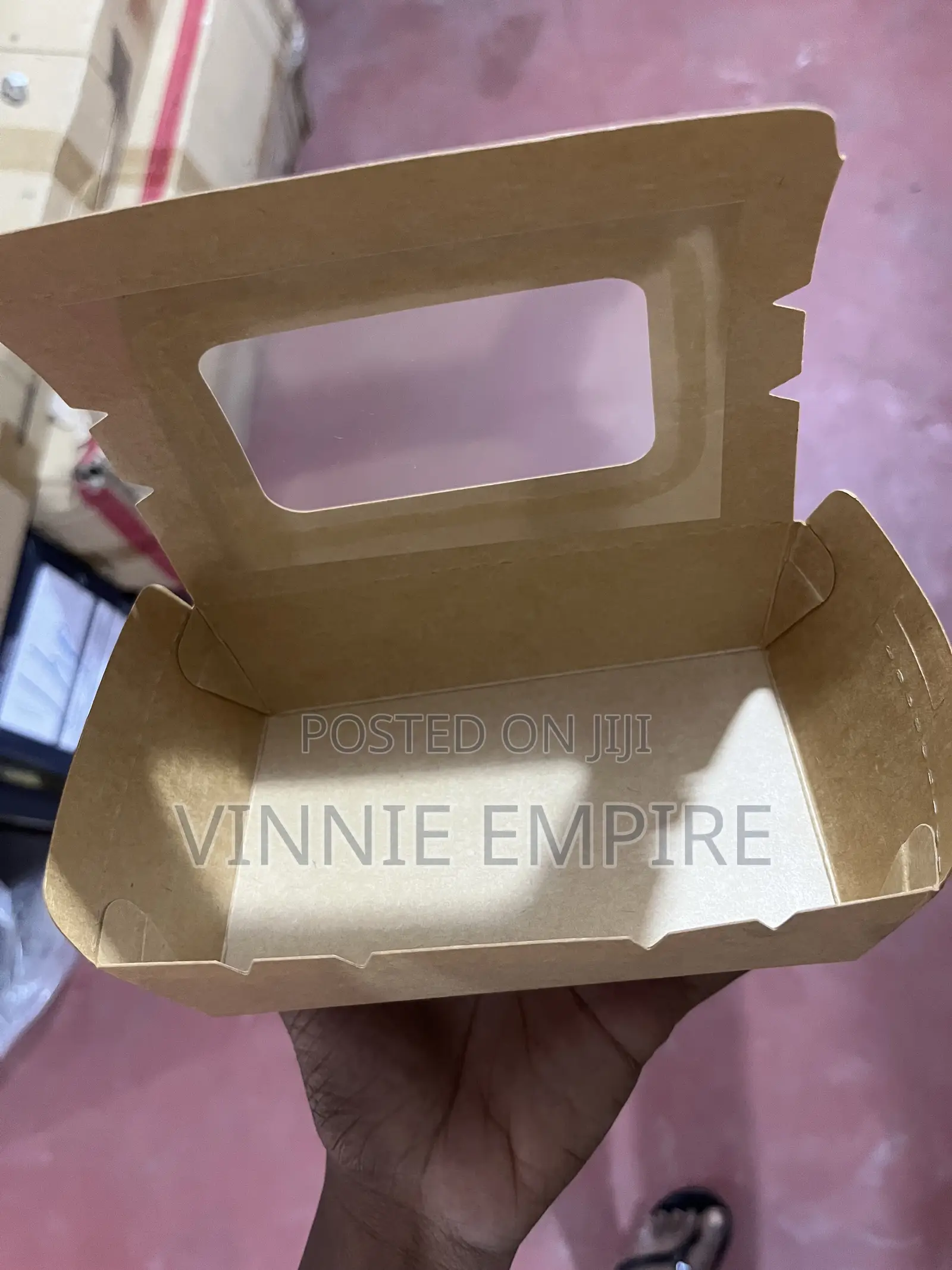 500ml Transparent Window Lunch Box