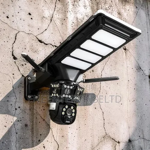 Solar Street Light With 2-Lens CCTV 4g Solar Camera on Sales Now