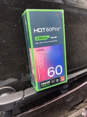 New Infinix Hot 60 Pro+ 256 GB Black