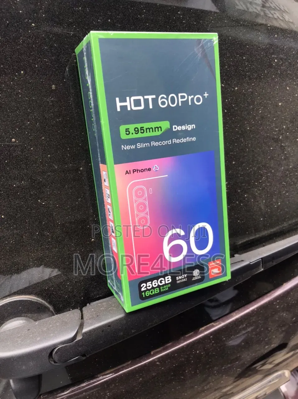 New Infinix Hot 60 Pro+ 256 GB Black