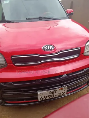 Kia Soul Hatchback 2017 Red