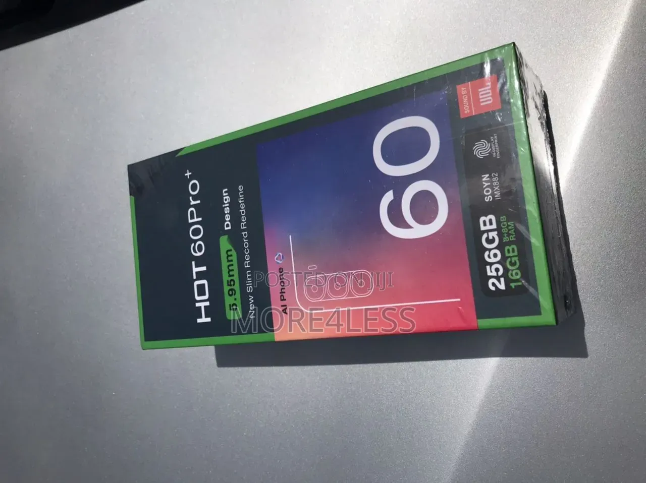 New Infinix Hot 60 Pro+ 256 GB Black