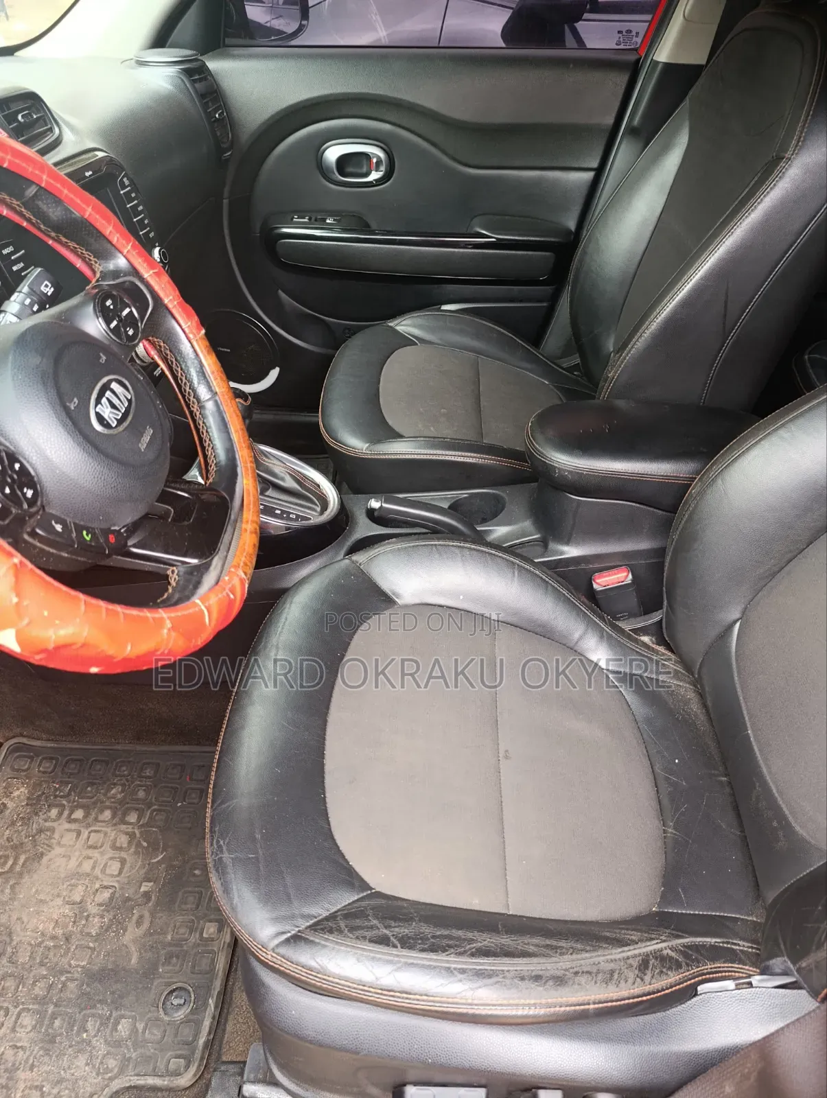 Kia Soul Hatchback 2017 Red