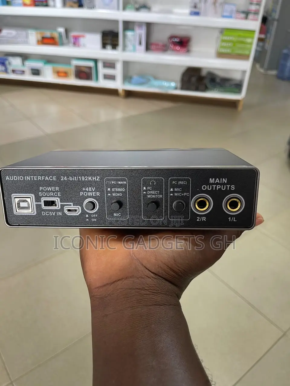 Professional 24-Bit/192khz Usb Audio Interface New in Box
