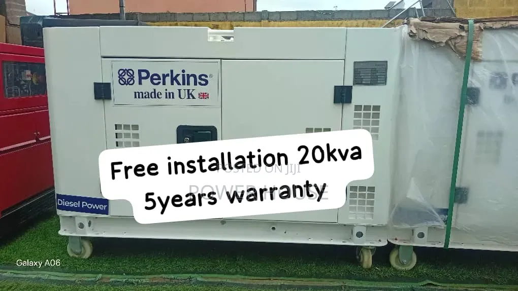 Genuine Perkins 20kva Generator for Home Business Use 20kva