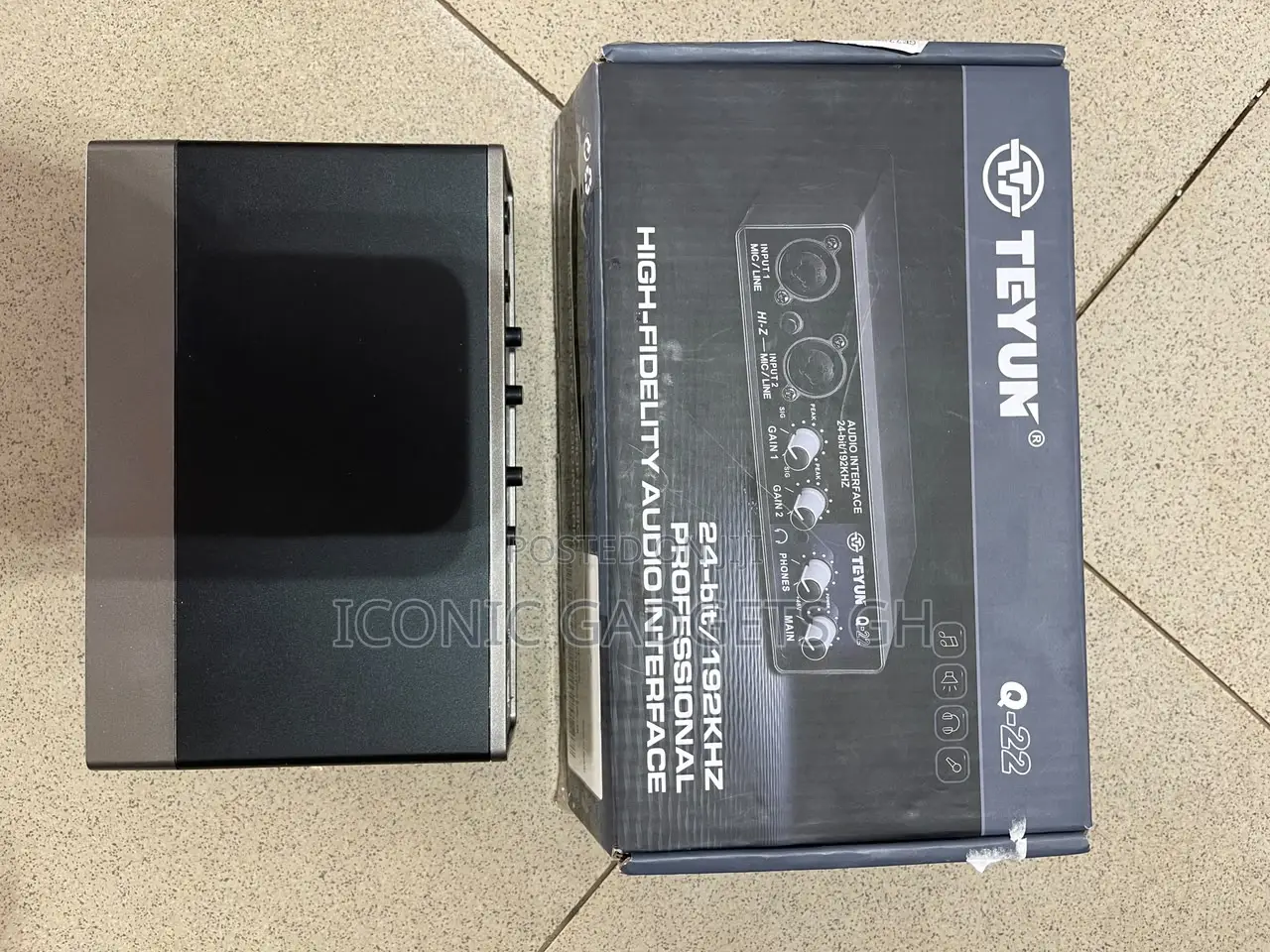 Professional 2-Channel Usb Audio Interface for Studio Recording
