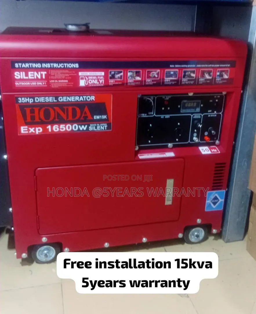 Honda 15kva Diesel Generator – Reliable Power Backup