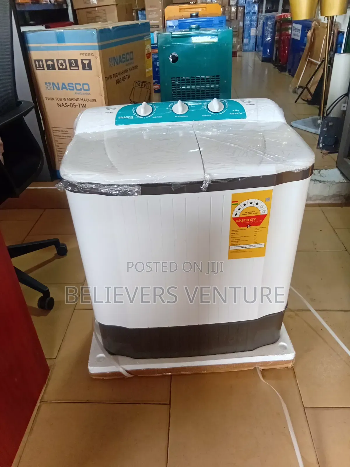 Nasco 5kg Twin Tub Washing Machine – Value for Money