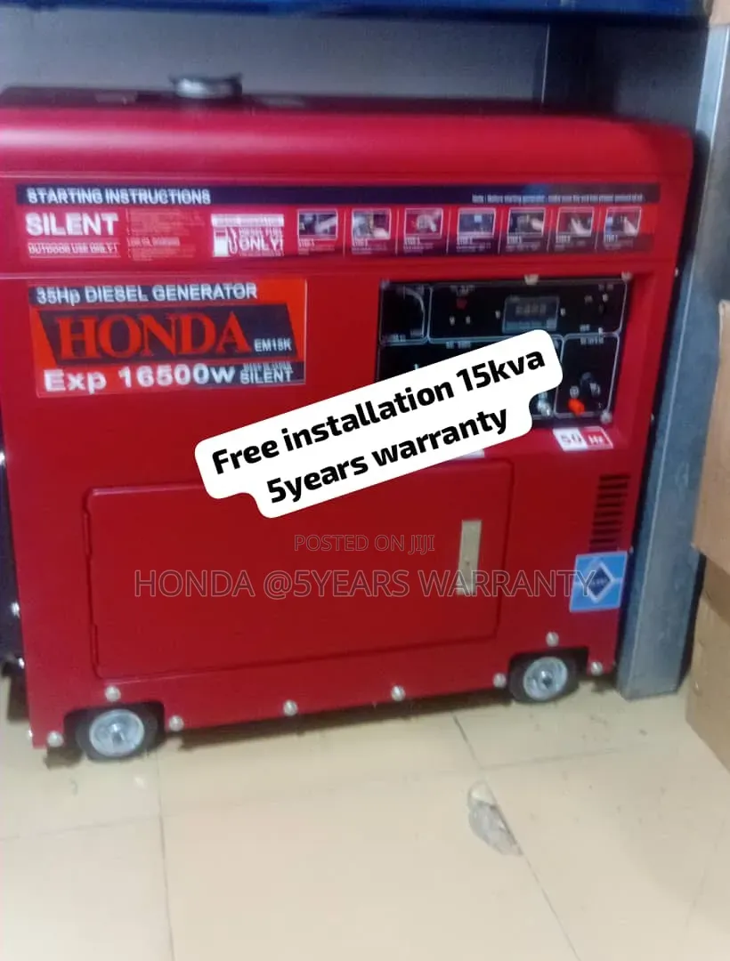 Honda 15kva Fuel-Efficient Power Generator