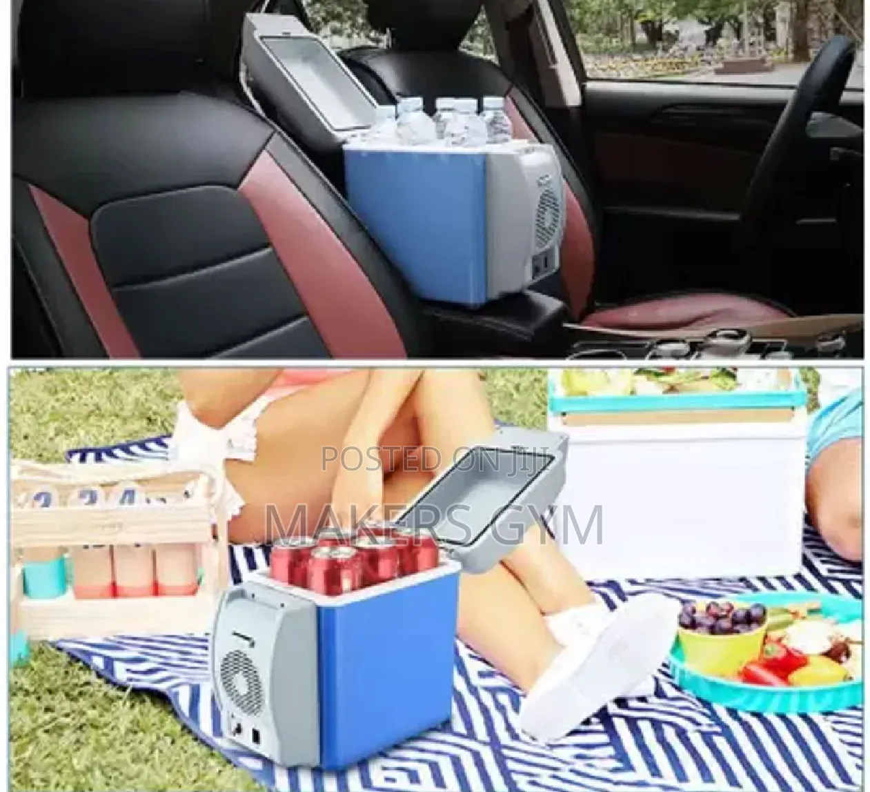 35w 7.5l Portable Personal Mini Fridge Cooler Warmer Car Refrigerator