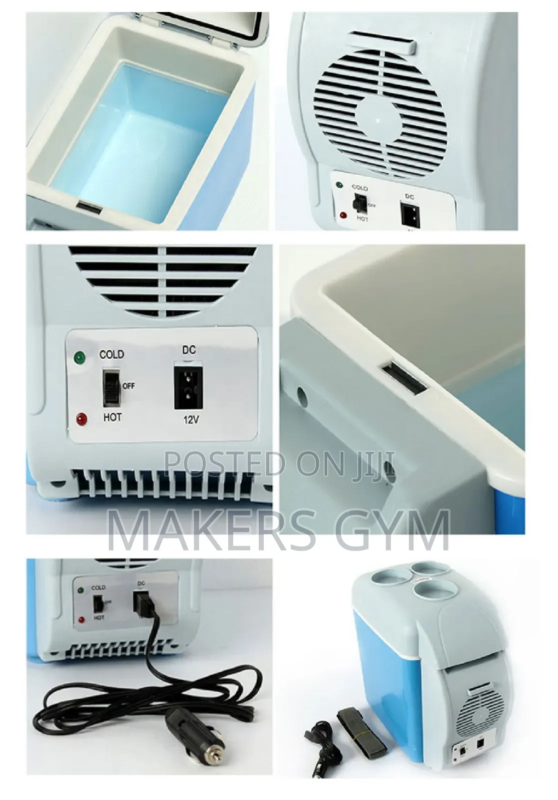 35w 7.5l Portable Personal Mini Fridge Cooler Warmer Car Refrigerator