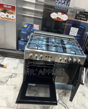 Extremely Durable Mediatech 60x90cm Glass Lid 5 Gas Burner 