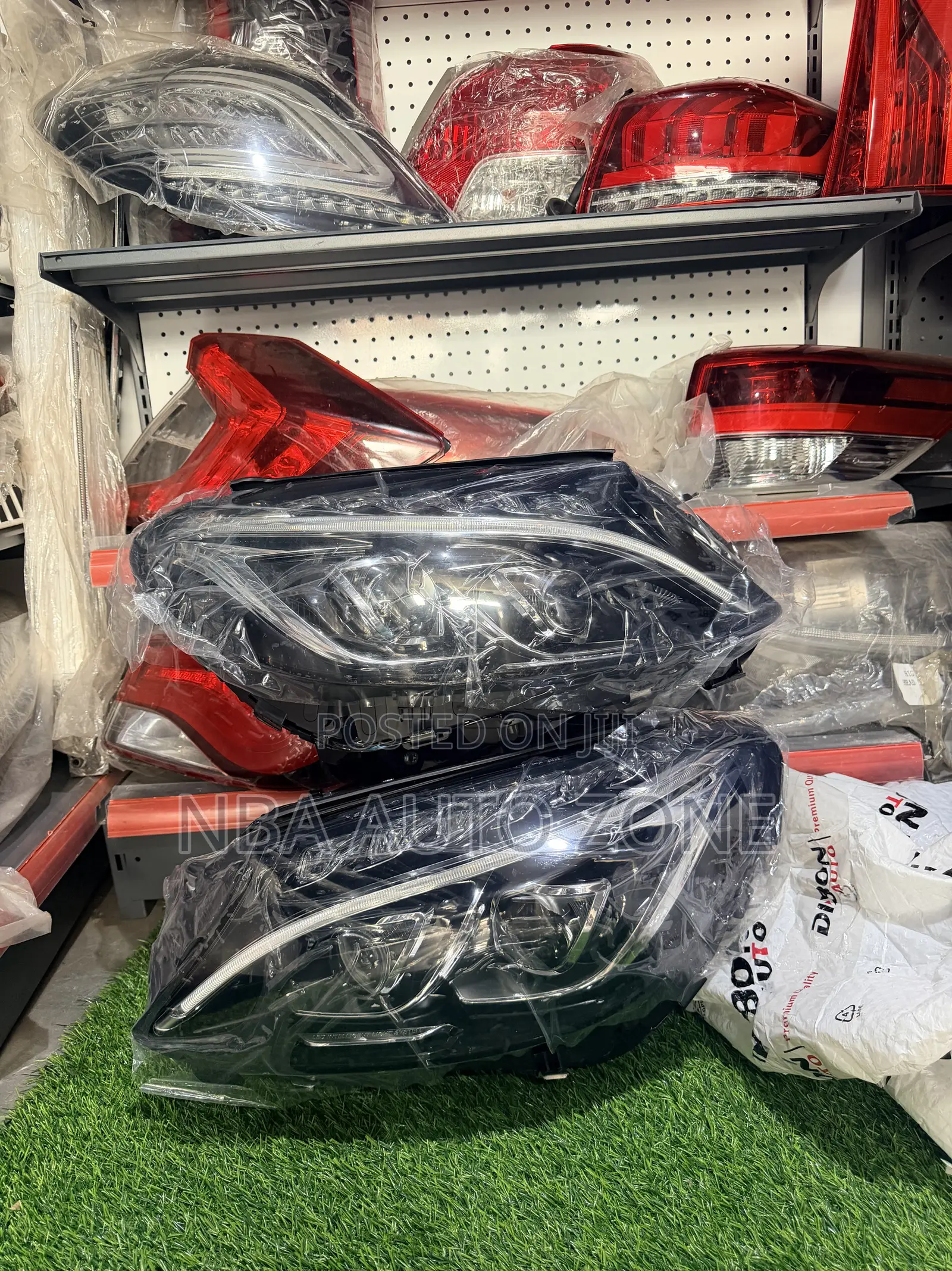 Mercedes-Benz W205 C-Class 2015-2019 Full Led Head Light Pair